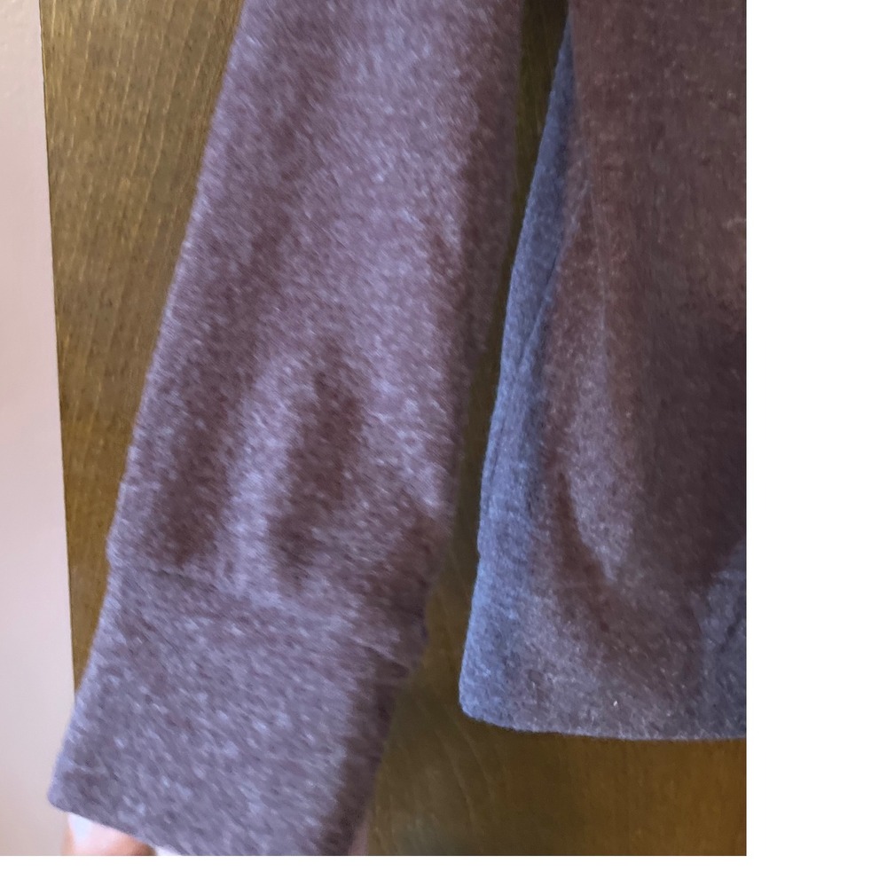 CHASER Womens Mulberry Ruffle Back Cutout Long Sleeve Sweatshirt Size S NWT - Picture 3 of 11